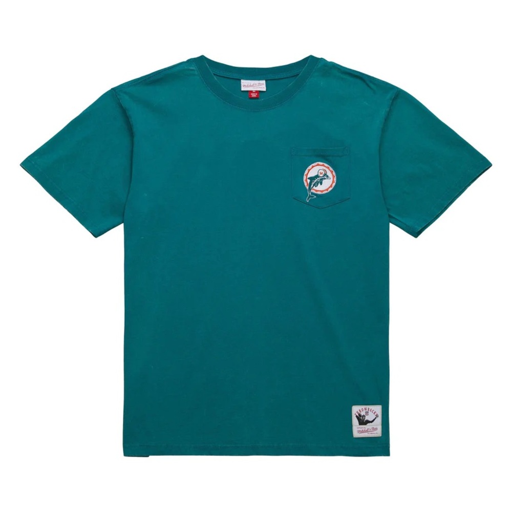 Mitchell & Ness‎ Premium Vintage Logo Miami Dolphins Youth Top NWT M 10/12